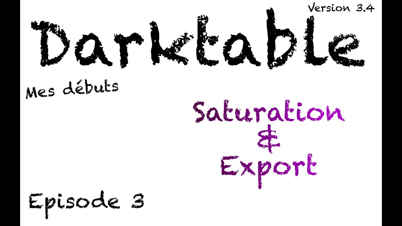[ENG] Darktable first steps ep 03