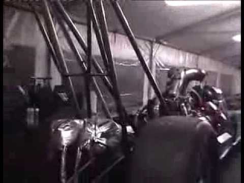 Top Fuel Pits - Santa Pod European Finals 2013