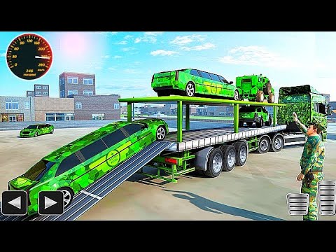 Army Vehicle Transport Truck - Army Vehicle Transport Game - Android Gameplay #3