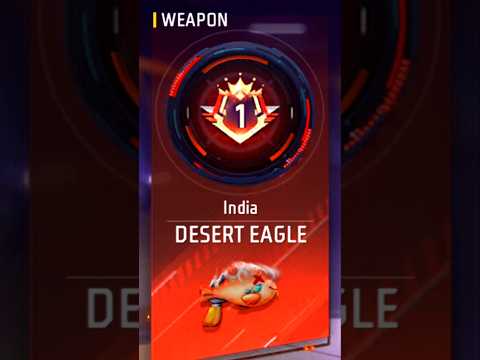 FINALLY INDIA TOP-1 DONE || NEW INDIA TOP-1 DESERT EAGLE PLAYER IS TRD GAMER || ACE WITH DESERT ||