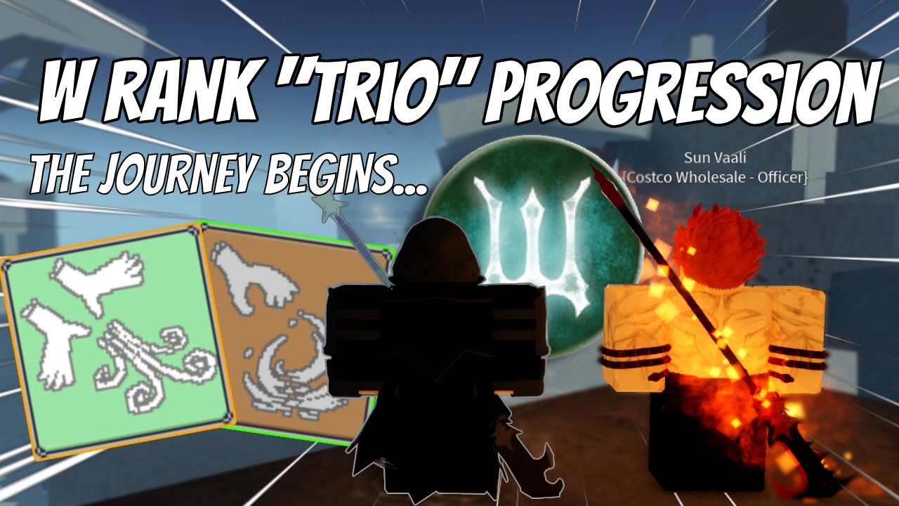 W Rank "Trio" Progression | Deepwoken