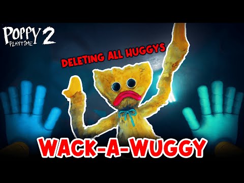 Can We Win by DELETING All Mini Huggies in Wack-A-Wuggy? - Poppy Playtime Chapter 2