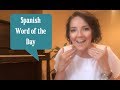 Spanish Word Of The Day Intro