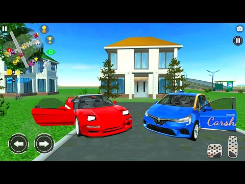 Japan Car With Pop-Up Headlights 22 - Car Driving Simulator 2 - Android Gameplay