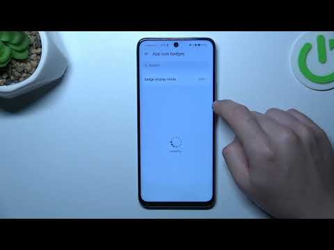 How to Hide Notification Dots on Apps Icons - HONOR X7b and Notification Settings
