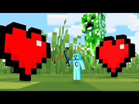 Craftee - Minecraft but My Hearts = World Size