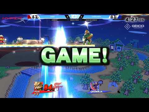 Shine 2017 Smash 4 - Light (Fox) vs. DarkAura (Greninja) - Singles R1 Pools