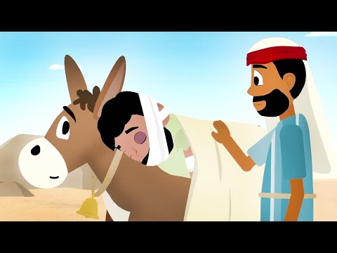 Der barmherzige Samariter | Bibelgeschichten für Kinder | Biblische Animationsvideos