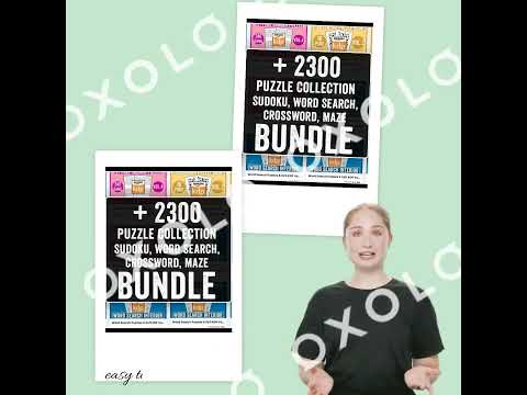 2300 Puzzle Book Interior Bundle
