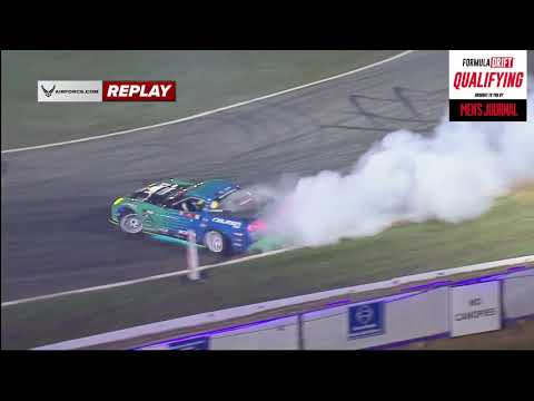 マット・フィールド（コルベット）の予選ドリフト動画 フォーミュラドリフト 開幕戦アトランタ