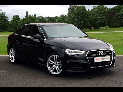 YA18BUH AUDI A3 TFSI S LINE BLACK 2018, Bradford Audi