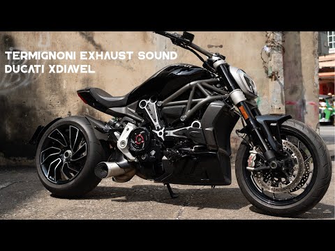 [4K] TERMIGNONI Exhaust Sound Clip on Ducati XDiavel at G-FORCE