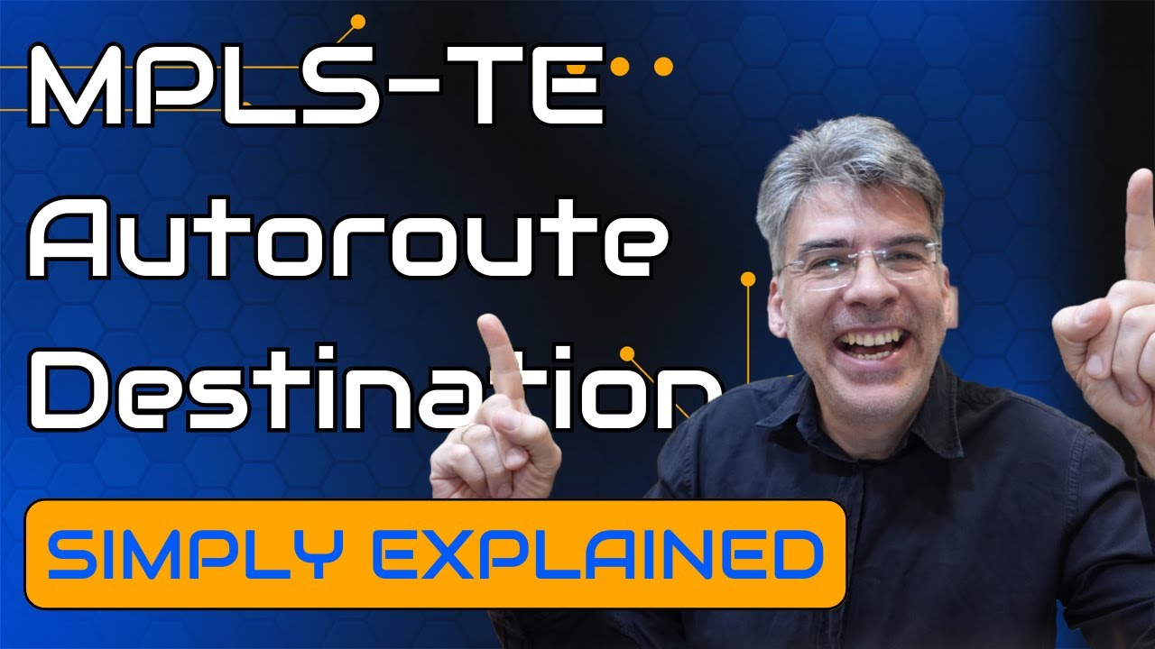 Autoroute Destination Routing in an MPLS-TE Topology