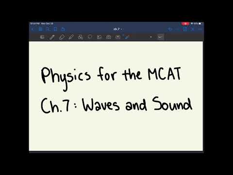 MCAT Physics Ch. 7: Waves and Sound