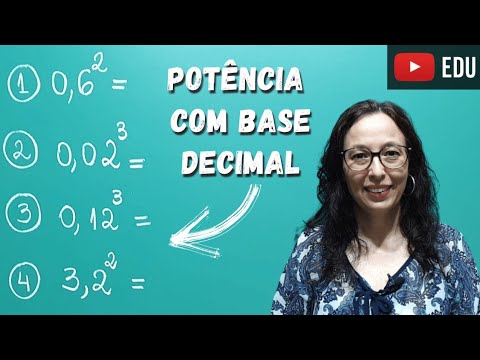 Potência com Base Decimal - Professora Angela