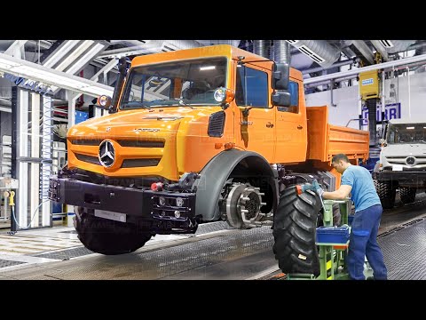 Thumbnail for Inside German Factory Building Off-Road Truck by Hands: Mercedes-Benz Unimog Production Line by Unimog