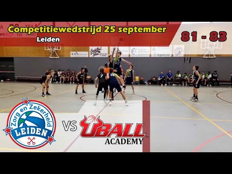 ZZ Leiden U16 vs UBALL U16 - 25/09/2022