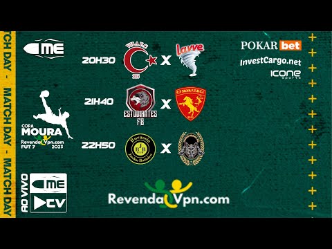 PRIMEIRA RODADA COPA MOURA REVENDA VPN FUT 7 - DIA 02