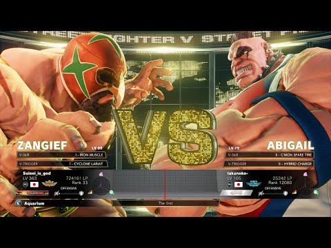 SFV Champion Edition 🔥 ASASE (Zangief) Vs takuneko (Abigail)🔥 Online Match's 03-31-2023