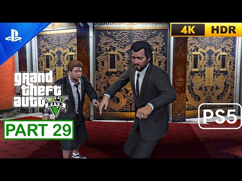 GTA V PS5 - Gameplay Walkthrough (60FPS 4K HDR) Part 29 No Commentary