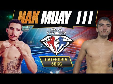 FABRÍCIO CRUZ (XTREME FIGHT) vs GUILHERME CHELLI (SOBERANO) 60 KG FACTORY 3 RAJA MUAY THAI STADIUM