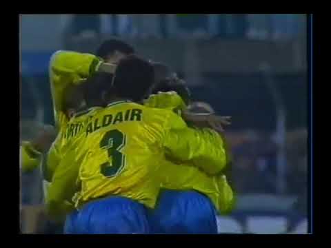 Brasil 5 x 1 Dinamarca - Amistoso 1996