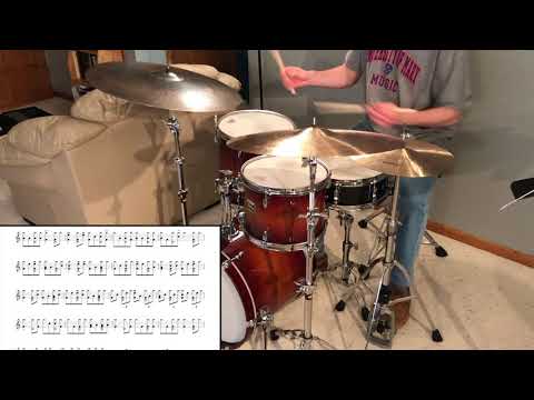 Max Roach "Stompin at the Savoy" Drum Solo Transcription
