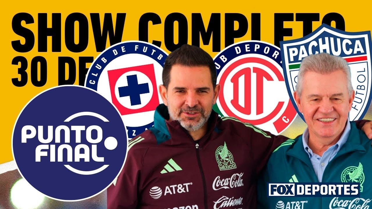 Análisis de FMF y México, Huiqui 'cambia' a Cruz Azul, ¿Tuzos o Toluca? | PUNTO FINAL EN VIVO