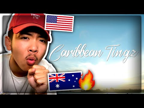 CH33KY - Caribbean Tingz (Official Music Video) AMERICAN REACTION! Australian Rap Drill Music US USA