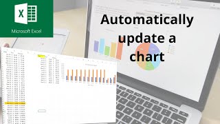 How to automatically update a chart in Microsoft Excel