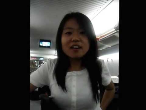 Mo chara Jane ón tSín ag caint cúpla focail as Gaeilge