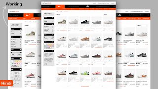 Download the video "Ecommerce website html css javascript in hindi | Ecommerce Website | Part-1"