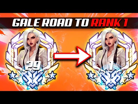 Gale Rank 29 Carry Ashe gameplay - Overwatch Season 34 Top 500