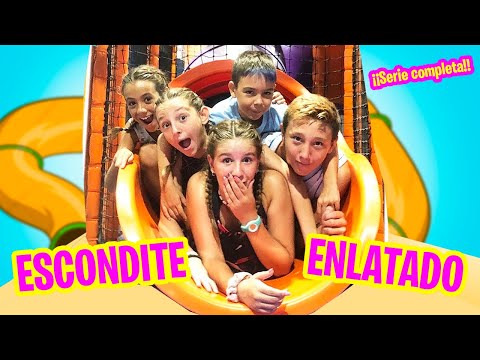 ESCONDITE ENLATADO  ¡¡serie completa!! con mis hijos y sus amigos