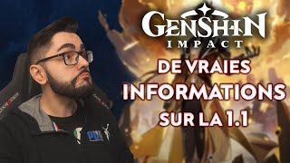 De vraies informations sur la 1.1 (Garantie sans rumeurs) | Genshin Impact | La Quête Journa 015