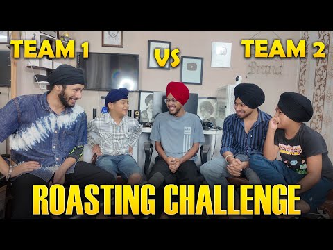 ROASTING CHALLENGE WITH BROTHERS🤣 - Hass Hass Tidd Dukhan Lag Gya🤣 - BESTI MUKABLA🤣 - Being Brand