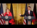 President Obama and Chancellor Merkel Of Germany