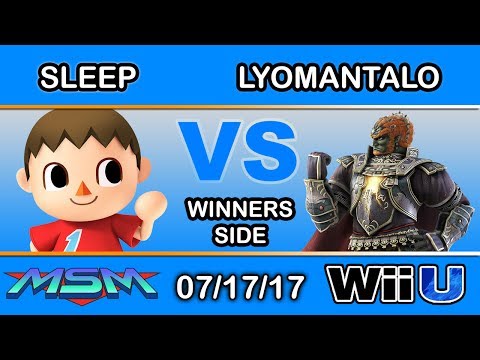 MSM 105 - SQD | Sleep (Villager) Vs. Iyomantalo (Ganondorf) Winners Side