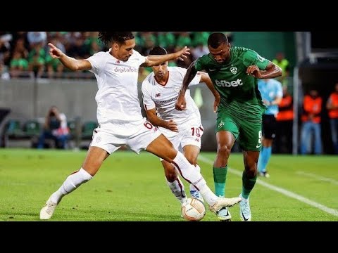 RESUMEN DESTACADOS DE LUDOGORETS VS AS ROMA (2-1)