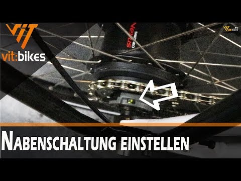 Adjusting the hub gear - vit:bikesTV 096