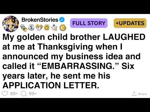 My golden child brother LAUGHED at me at Thanksgiving when I announced my business idea [FULL STORY]