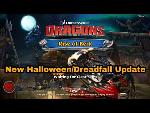NEW HALLOWEEN/DREADFALL 🎃 UPDATE - Dragons:Rise of Berk New Update