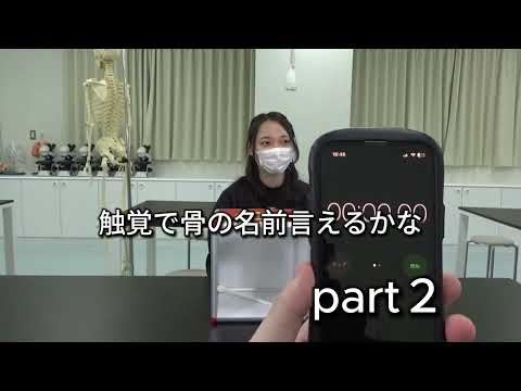 医療学生なら触っただけで骨の名前言えるよね？part２　　　　　　　　　　　　　　　　　#医療学生　#宝塚医療大学#おすすめ