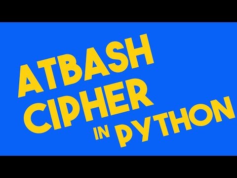 Atbash Cipher Python