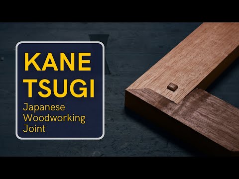 Make a Kane Tsugi Joint with Hand Tools | Traditional Japanese Woodworking