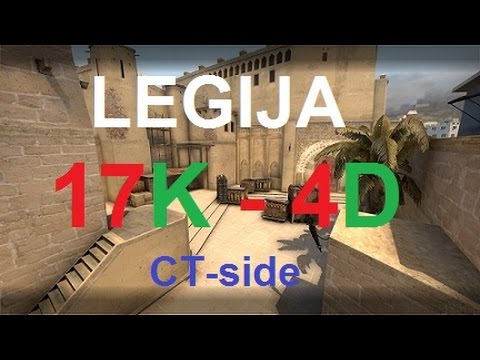 CSGO demo(LEGIJA) mousesports vs Cloud9 Map#2 Mirage ESEA season 17 Lan Upper
