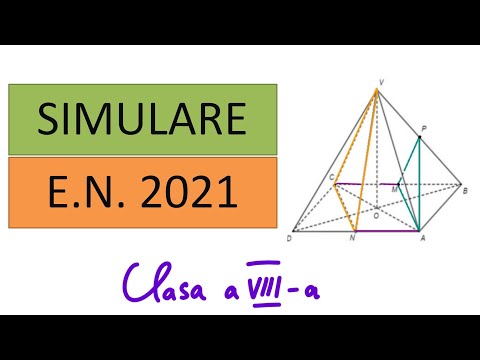 Simulare Evaluare Nationala 2021 la Matematica