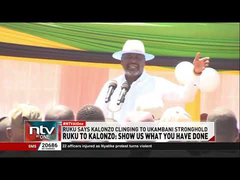 Ruku to Kalonzo: Show us what you have done