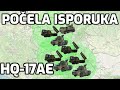 Počele isporuke sistema PVO HQ-17AE za Vojsku Srbije Deliveries of HQ17AE for Serbian Army started