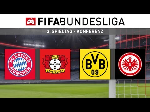 FIFA-BUNDESLIGA l KONFERENZ - 3.Spieltag l FIFA 19